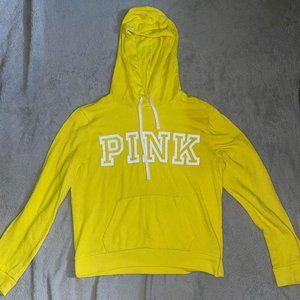 Womens Yellow PINK sweatshirt